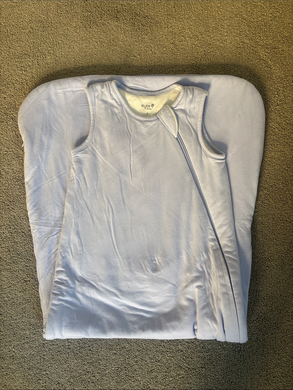Kyte BABY Pale Blue Sleeveless Sleep Sack